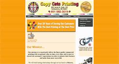 Desktop Screenshot of copycats-printing.com